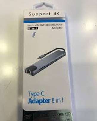 Type C Adapter 8 in 1 image 1