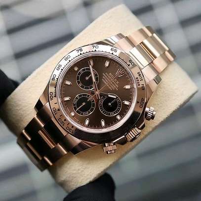 Everose Gold Rolex Daytona 116505 chocolate Dial image 2