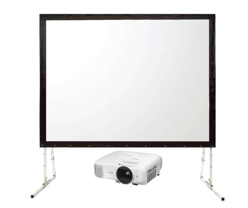 Hire of rear screen and projector image 1