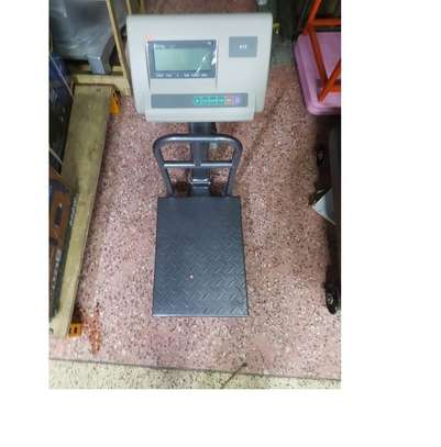 Generic A12 Govt Approved 300kg LPG Quality Weighing Platform Scale image 1