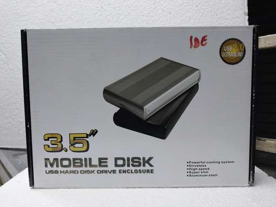 3.5" SATA/IDE hard drive enclosure, USB 2.0 image 1