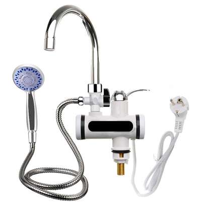 Instant electric heating water faucet and shower image 1