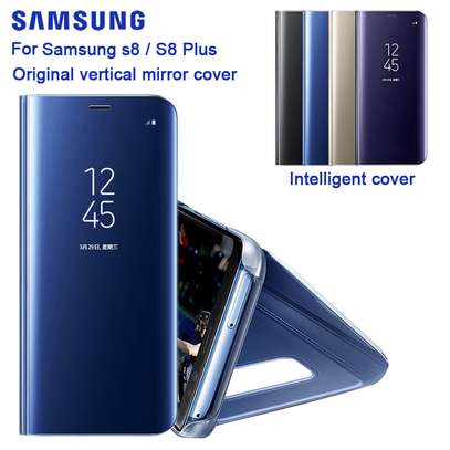 Clear View Case Mirror Smart Flip Cover For Samsung Galaxy S8 S8 Plus image 7