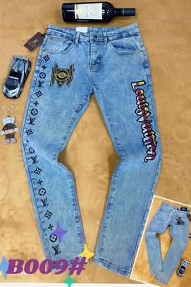 Dior Amiri Balmain Lv Bottega Veneta Rugged Slimfit Jeans image 2