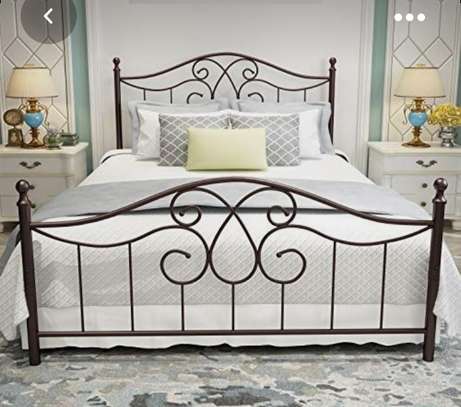Modern stylish and trendy metallic beds image 7