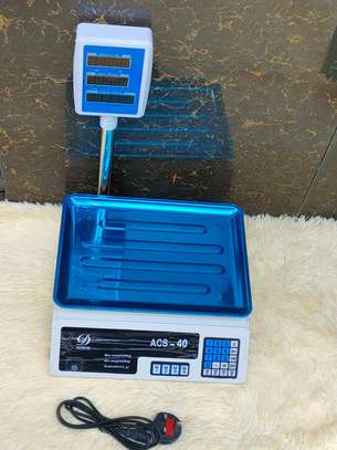 rechargeable weighing scales image 1