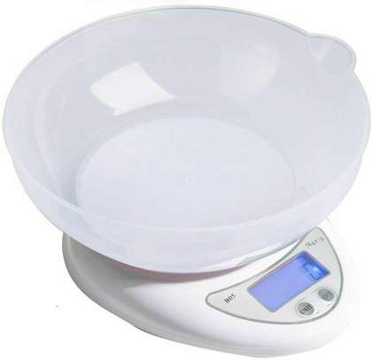 LCD Digital Kitchen Scale Diet Food Balance 5KG 11LBS Electronic Weight battery image 1