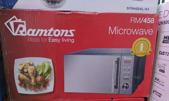 ramtons 20 liters microwave with glass door. image 1