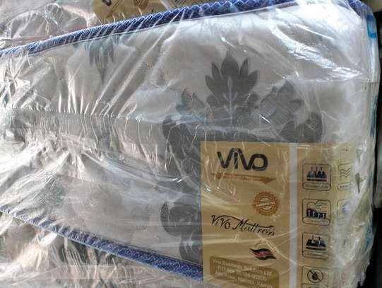 5ft by 6ft ,8inch, Heavy Duty Quilted Mattress vivo fiber image 2