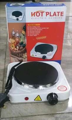 Electric cooking single hot plate image 1