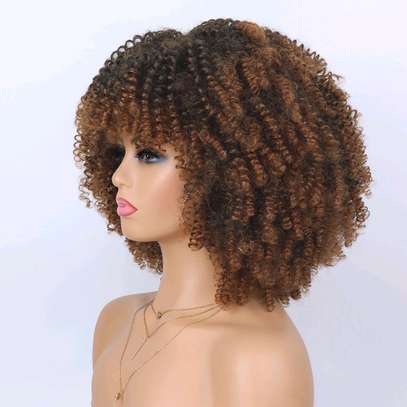 Curly crochet wigs image 8