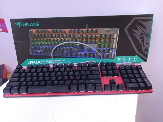 Milang Mk808 Wired Mechanical Keyboard image 1