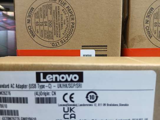 LENOVO ORIGINAL TYPE C CHARGER image 3