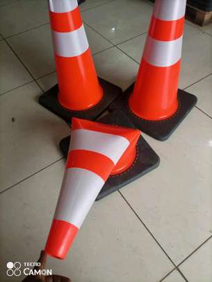 Flexible road cones image 1