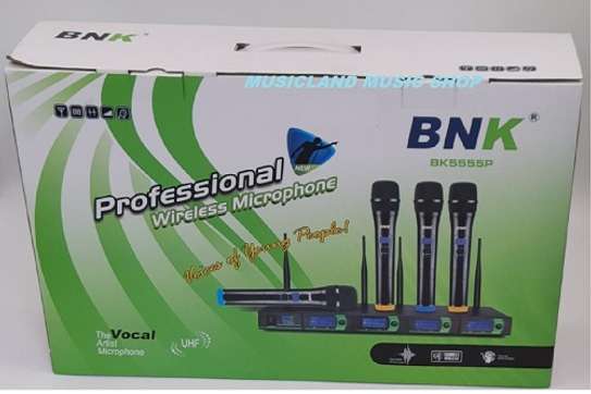 BNK Professional Microphone 4-Wireless Mics image 2