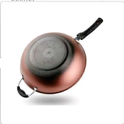 Heavy Duty Stainless Non-Stick Frying Pan with Lid image 1