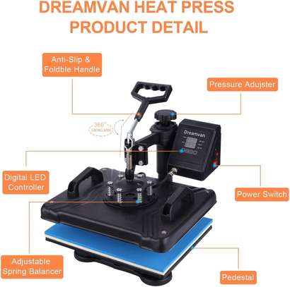 Combo Heat Press Machine 8in1 image 1