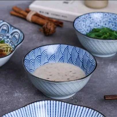 6pcs Japanese porcelain bowls image 2