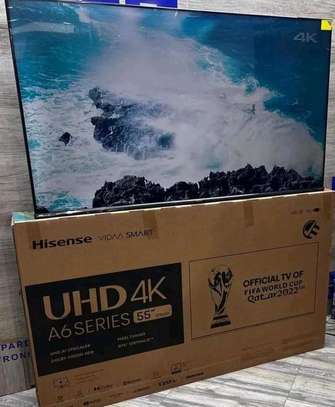 New Hisense Smart UHD Television Frameless 55 image 1