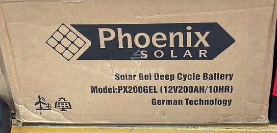 Solar Battery Phoenix 12V 200AH image 1