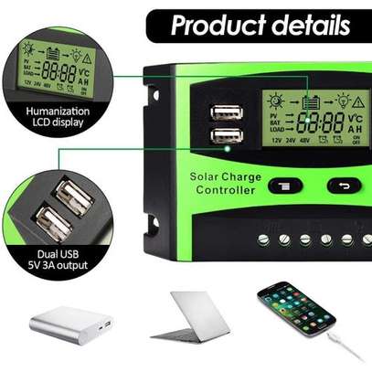Solarmax 20Amp Solar Charger Controller With Dual USB Ports image 2