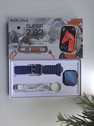 New M28 Ultra Smartwatch IP68 Waterproof Bluetooth image 2