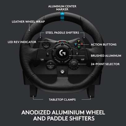 LOGITECH G923 RACING WHEEL AND PEDALS FOR PS5, PS4 AND PC image 6