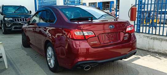 Subaru Legacy B4 2017 red wine image 14