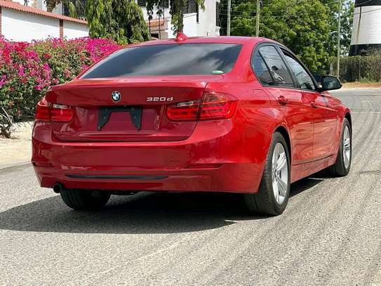 BMW 320d redwine diesel image 4