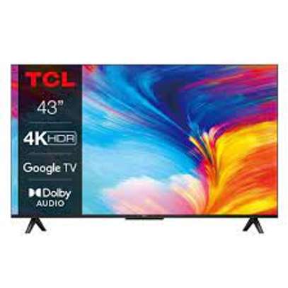 TCL 43 INCH SMART FRAMELESS P635 4K ANDROID TV NEW image 1