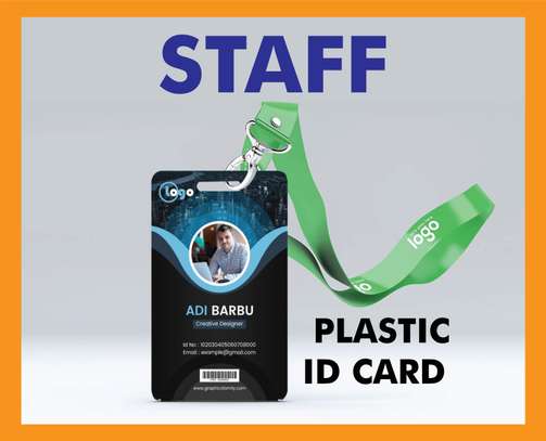 STUDENT / STAFF PLASTIC ID CADS image 1