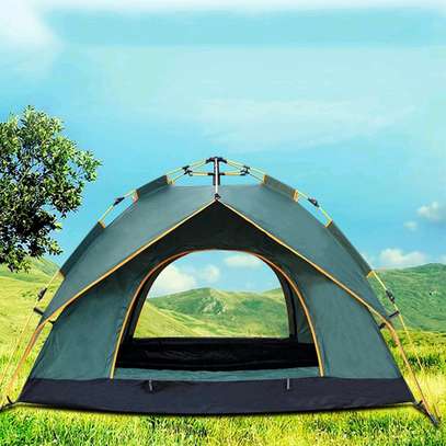 3-5 person automatic camping tents available image 1