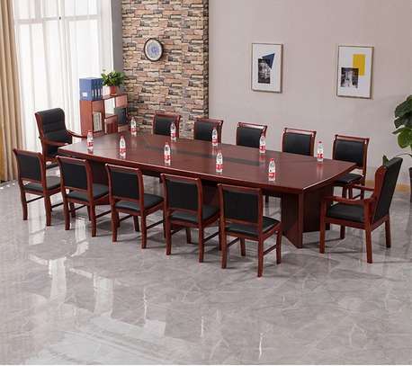 Office Table :  Luxury Mahogany Conference Table image 2