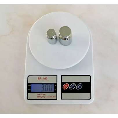 mini measuring Kitchen weight Tools white image 1
