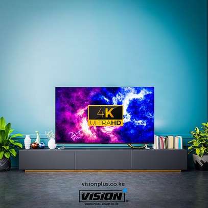 Vision 43” 4K ULTRA HD SMART TV FRAMELESS BLUETOOTH YOU-TUBE image 1