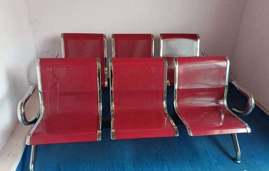 3-Link Metal Reception Bench image 4