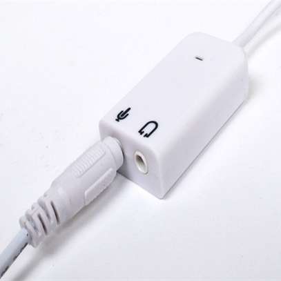 7.1 USB Stereo Audio Adapter External Sound Card image 1