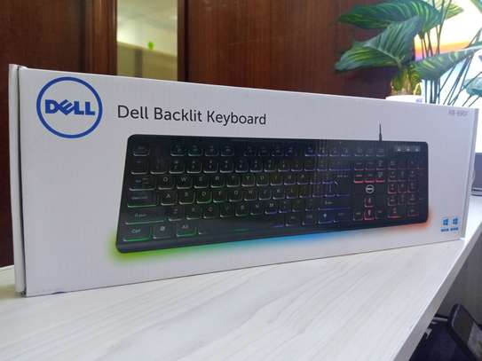 Soft Rubber Dell LED Gaming Backlit Keyboard image 2