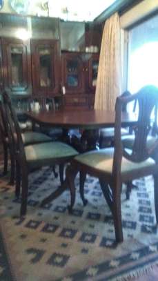 CLASSY ENGLISH DINING ROOM SET - SOLID FINE WOOD image 6