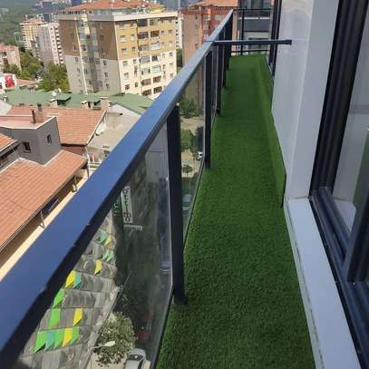 Affordable balcony grass carpet image 2