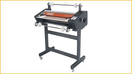 Automatic Electric Manual Laminating with stand image 1