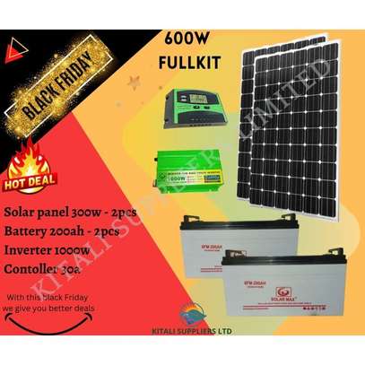 Solar Max Solarmax 600w Fulkit With 200ah Battery image 1