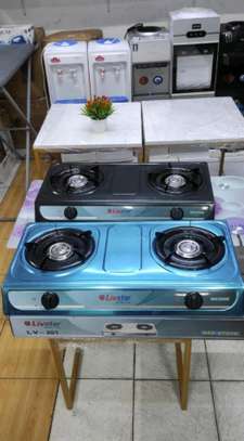 Livestar double burner gas cooker image 1