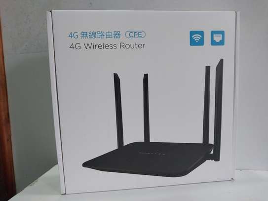 4G LTE CPE Unlocked 4G Wireless WiFi Router with SIM Card image 3