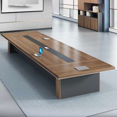 Office Table :  14 Chair Office Boardroom Table Setup image 13