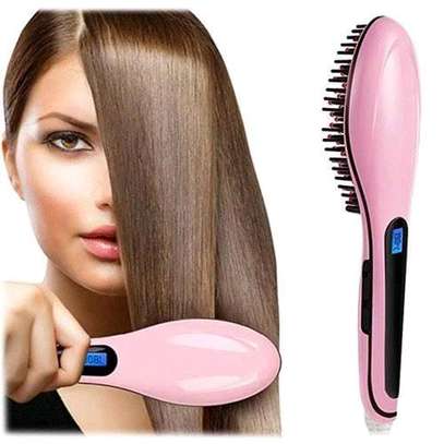 Hair straightener brush image 1