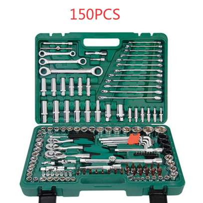 150PCS Auto Repair Tools, 1/4-Inch Car Repair Kit image 1