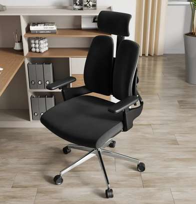 Ergonomic Fabric Office Chair with High Back image 1