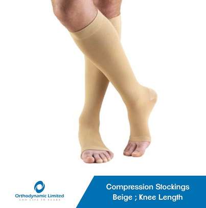 Varicose vein stockings knee length- Ad Class 1 image 1