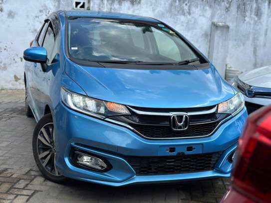 Honda Fit hybrid blue 2018 2wd image 2
